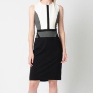 Judith & Charles Colour Block sleeveless Dress